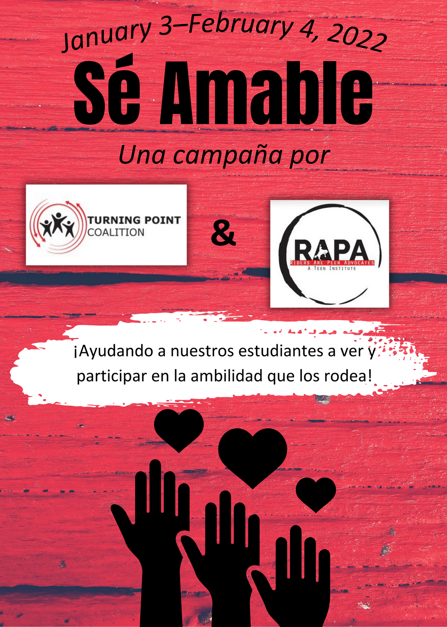 Kindness Campaign Flyer Spanish (5 x 7 in)