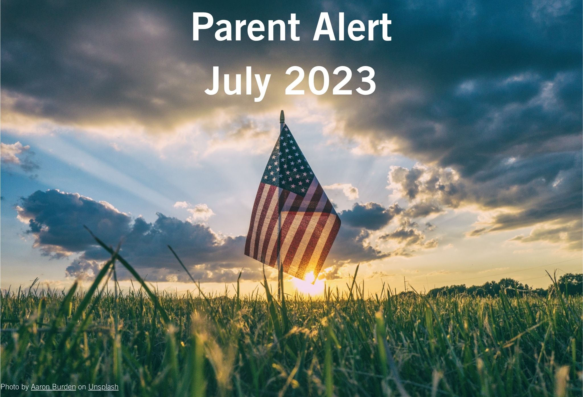 Parent Alert July 2023 Background Image