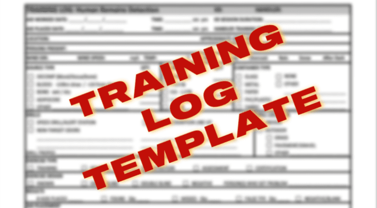 Training Log Template Course Image