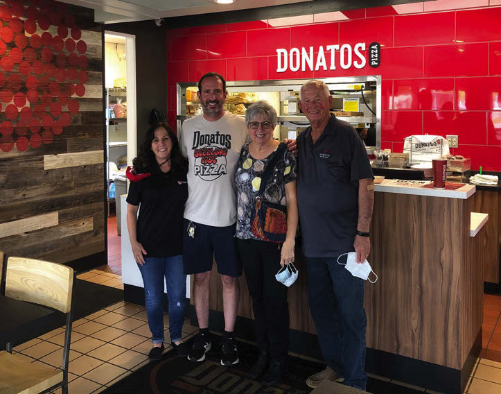 Donatos Pizza - As Donatos grew, Jim Grote raised his family in a home  behind that first pizza shop. This mix of work, friends and family helped  define Donatos' distinctive culture. We