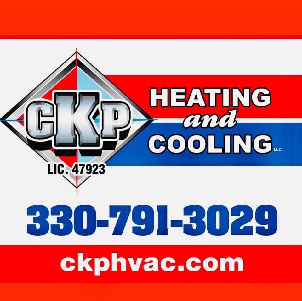 CKP HEATING &amp; COOLING, LOGO